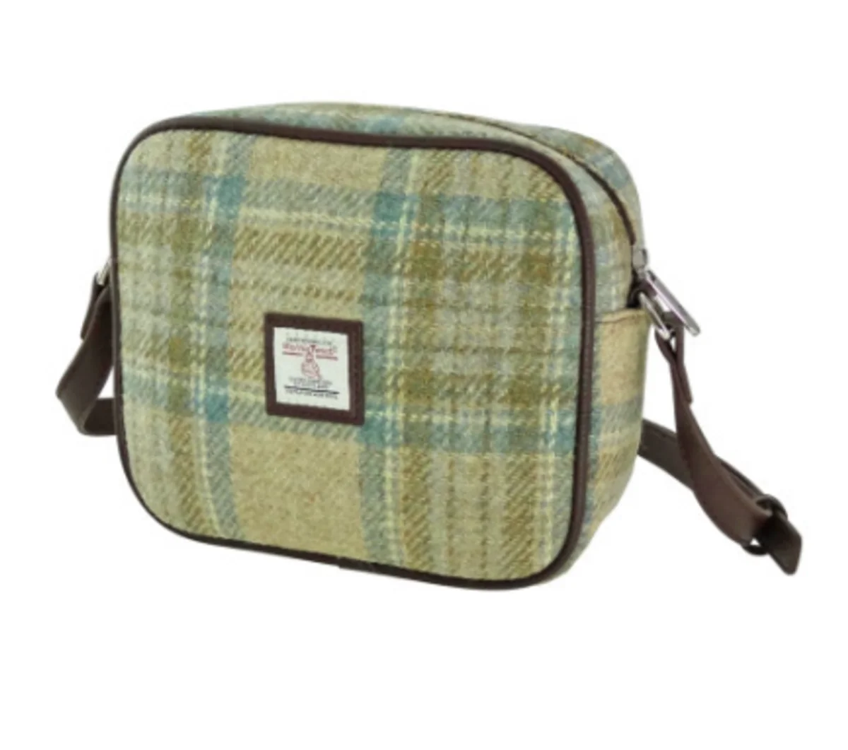 Authentic Harris Tweed Mini Crossbody Bag – Scottish Handwoven Wool - Image 3 | CeltHaus