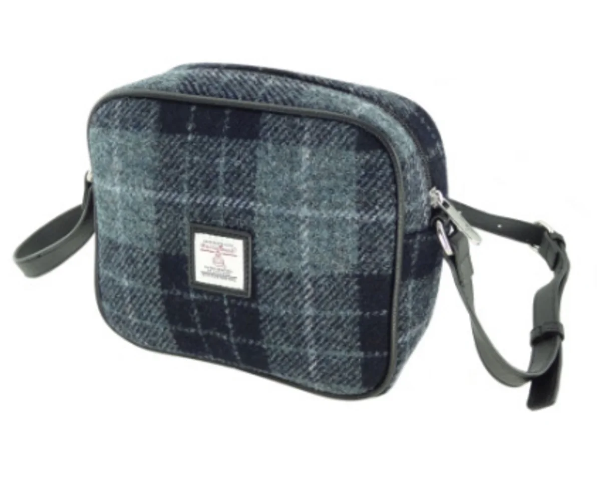 Authentic Harris Tweed Mini Crossbody Bag – Scottish Handwoven Wool - Image 5 | CeltHaus