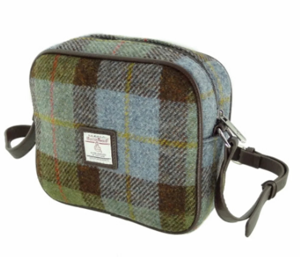 Authentic Harris Tweed Mini Crossbody Bag – Scottish Handwoven Wool - Image 6 | CeltHaus