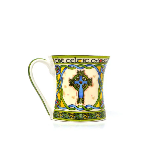 Celtic Cross Ceramic Mug – Irish Heritage Drinkware - Image 8 | CeltHaus