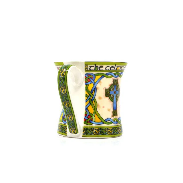 Celtic Cross Ceramic Mug – Irish Heritage Drinkware - Image 9 | CeltHaus