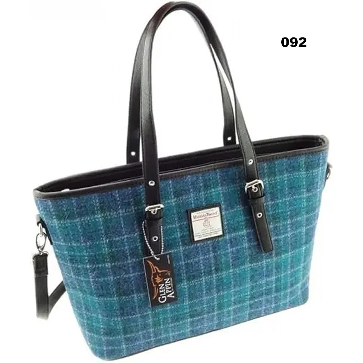 Harris Tweed Large Ladies Tote Bag by Glen Appin – Authentic Scottish Wool - Image 8 | CeltHaus