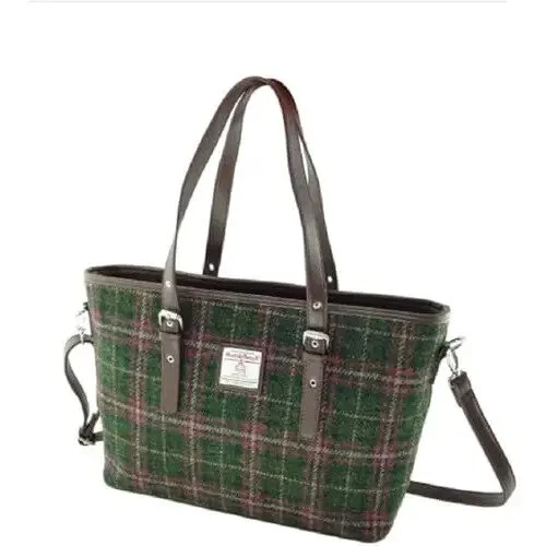 Harris Tweed Large Ladies Tote Bag by Glen Appin – Authentic Scottish Wool - Image 9 | CeltHaus