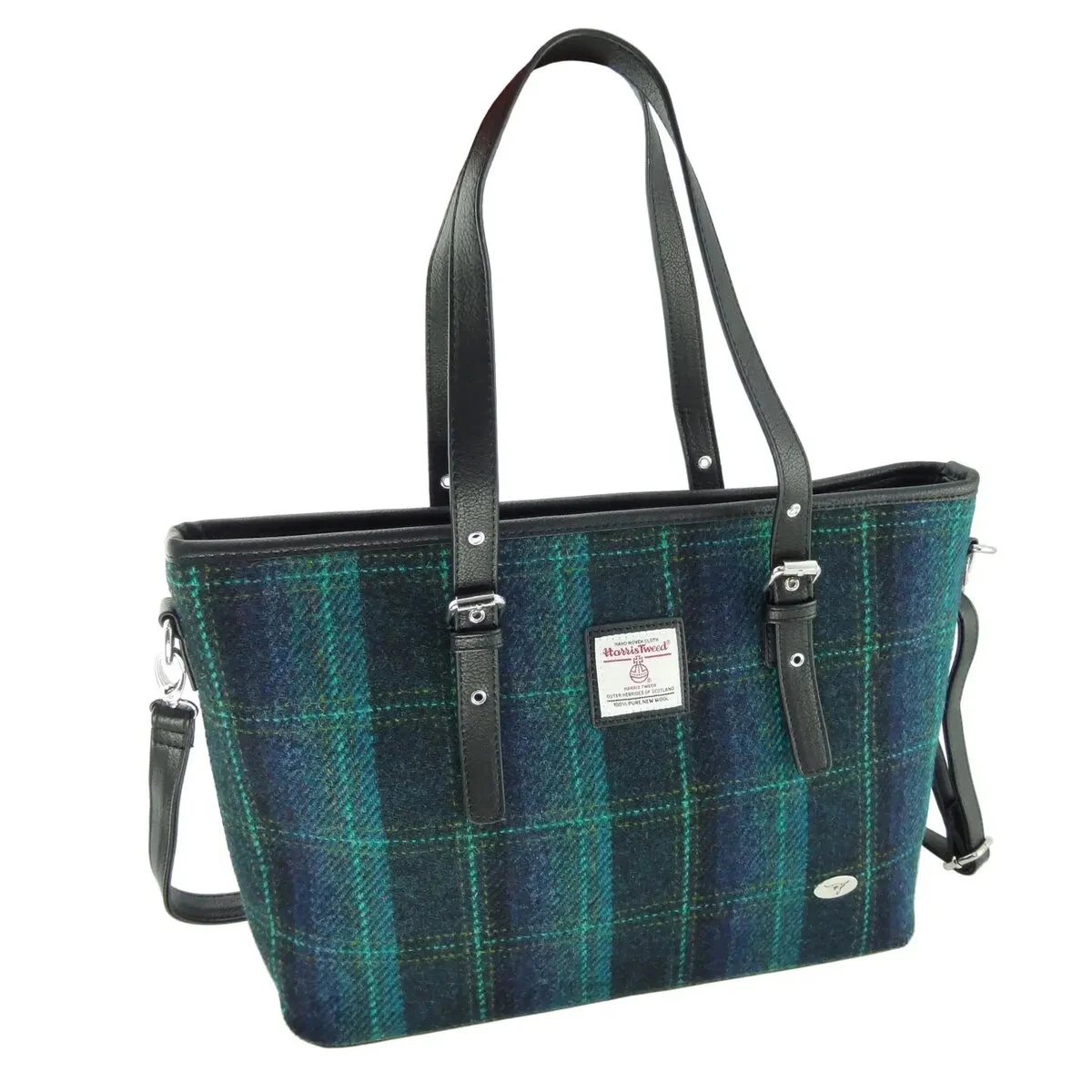 Harris Tweed Large Ladies Tote Bag by Glen Appin – Authentic Scottish Wool - Image 11 | CeltHaus
