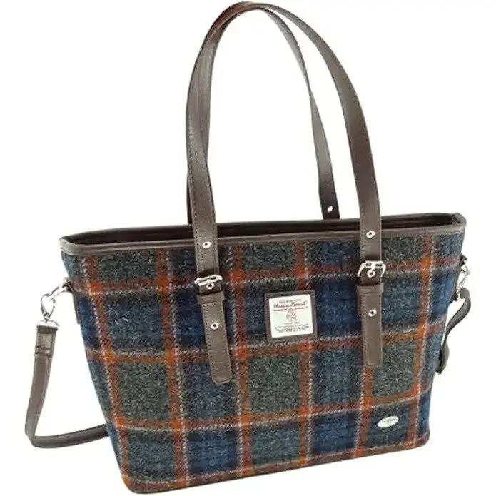 Harris Tweed Large Ladies Tote Bag by Glen Appin – Authentic Scottish Wool - Image 14 | CeltHaus