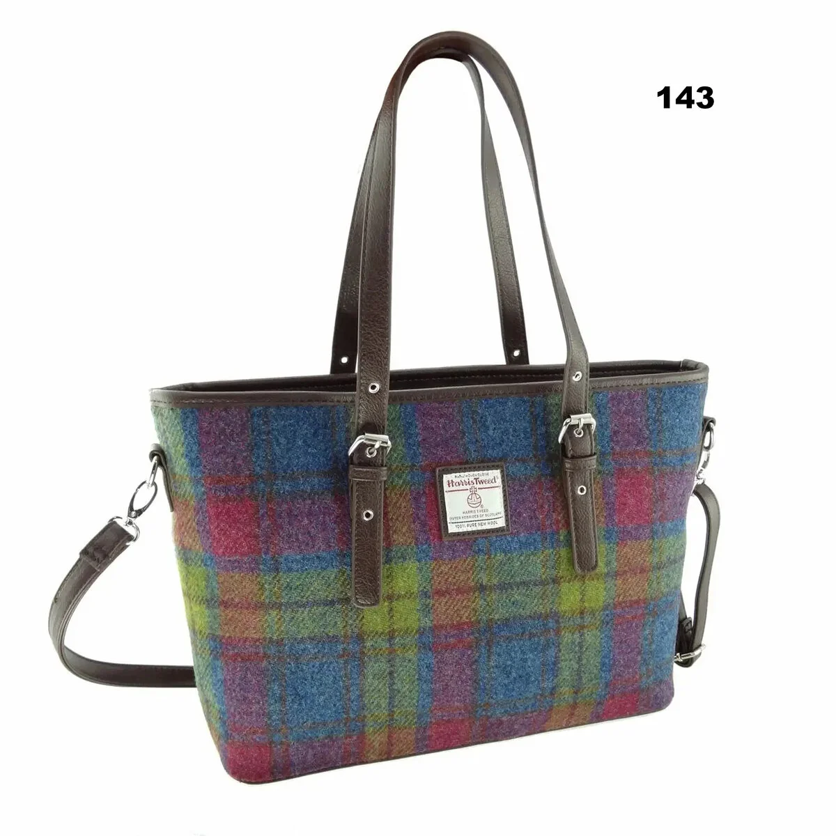 Harris Tweed Large Ladies Tote Bag by Glen Appin – Authentic Scottish Wool - Image 18 | CeltHaus