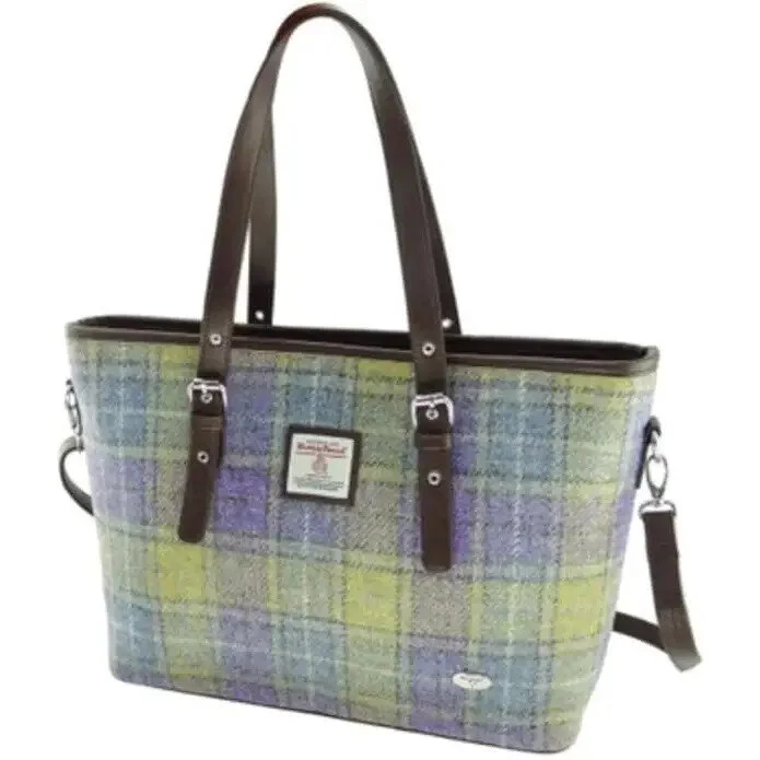 Harris Tweed Large Ladies Tote Bag by Glen Appin – Authentic Scottish Wool - Image 20 | CeltHaus
