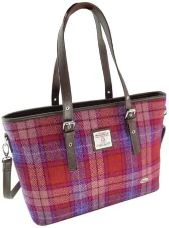 Harris Tweed Large Ladies Tote Bag by Glen Appin – Authentic Scottish Wool - Image 23 | CeltHaus