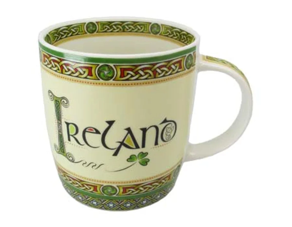 Ireland Bone China Mug – Classic Irish Heritage Drinkware - Image 2 | CeltHaus