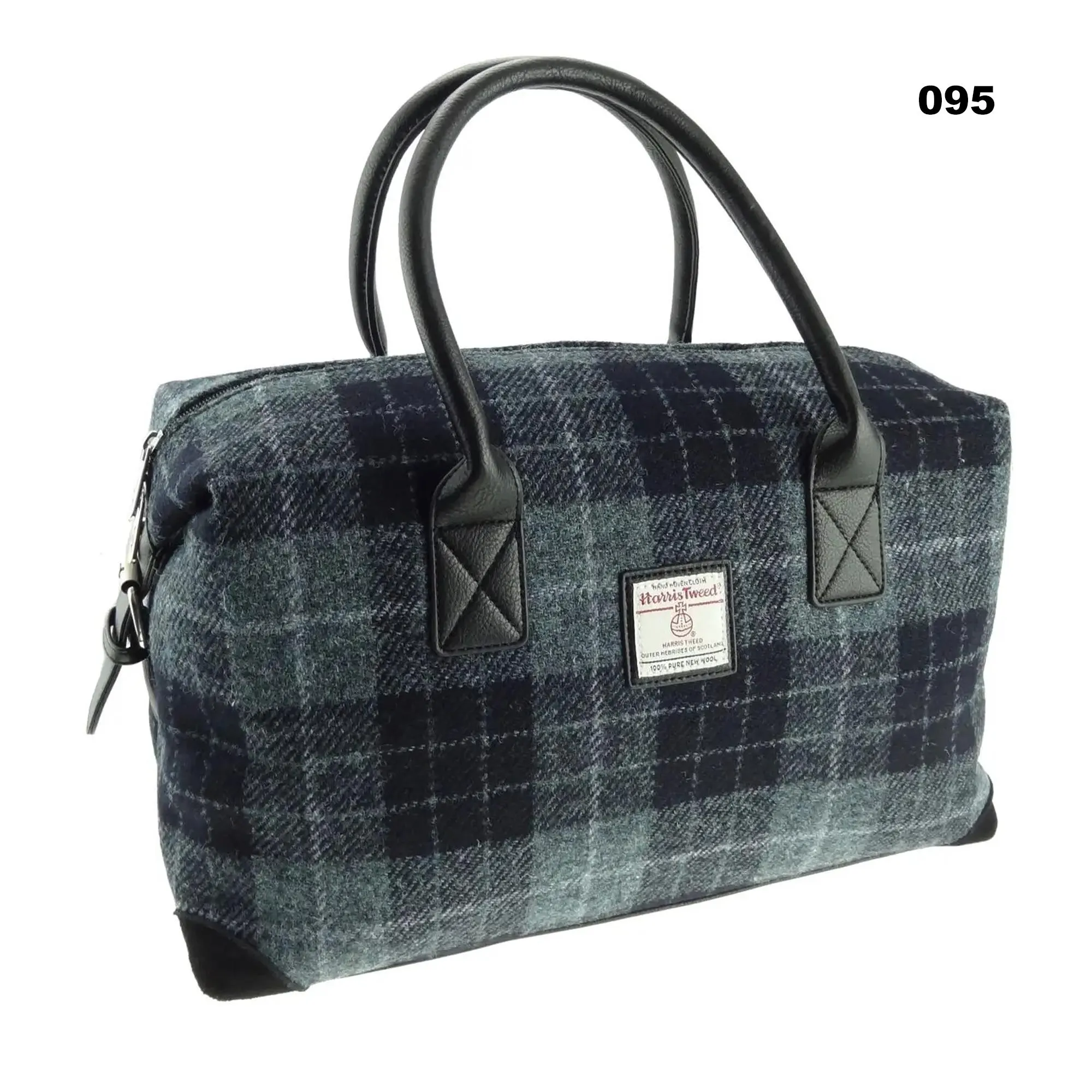 Scottish Harris Tweed Tartan Overnight Bag - Image 5 | CeltHaus
